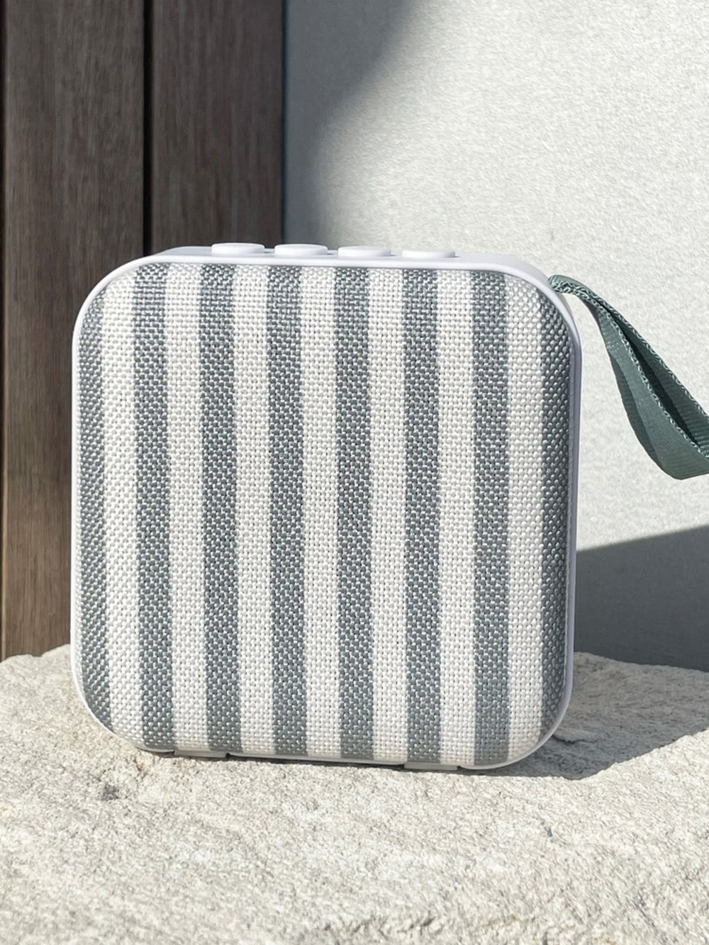 Sunnylife Portable Bluetooth Speaker in Olive And White